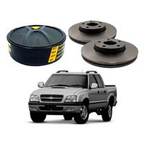 Disco Freio Dianteiro S10 4x4 2.8 2001 A 2007 Disco Freio Dianteiro S10 4x4 2.8 2001 A 2007