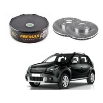 Disco Freio Dianteiro Sandero Stepway 1.6 16v 2008 A 2014