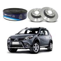 Disco Freio Dianteiro Sandero Stepway 1.6 8v 2007 A 2013