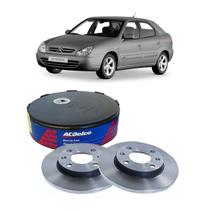 Disco Freio Dianteiro Solido Acdelco Xsara 1998 A 2002 Kit2604