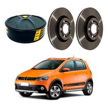 Disco Freio Dianteiro Volkswagen Crossfox 1.6 2011 A 2014 Disco Freio Dianteiro Volkswagen Crossfox 1.6 2011 A 2014