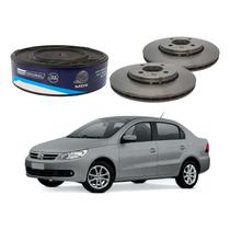 Disco Freio Dianteiro Voyage Aro 14 1.0 1.6 2009 A 2012