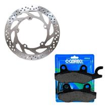 DISCO FREIO DIANTEIRO YAMAHA FAZER 250 2018/22 + pastilha