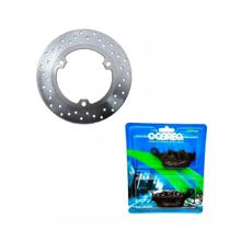 Disco Freio Fazer 250 2018 2019 2020 Traseiro + PASTILHA Disco Freio Fazer 250 2018 2019 2020 Traseiro + PASTILHA