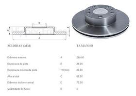 Disco freio fiat ducato 97/..aro 15 dian ventila