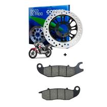 Disco Freio Honda Titan Cg FAN 150 ESD 2009/14 + Pastilha Disco Freio Honda Titan Cg FAN 150 ESD 2009/14 + Pastilha