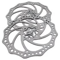 Disco Freio Rotor Para Bike 160mm Inox 6 Parafusos