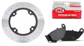 Disco Freio Traseiro Cb Twister 250 2016 2017 2018 2019 2020 2021 + Pastilhas Vaz Xtreme