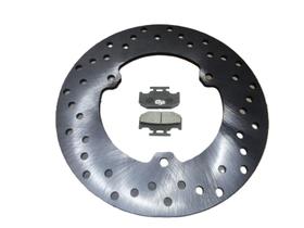 Disco freio traseiro fazer 250 2018 2019 2020 2021 c/ pastilha Disco freio traseiro fazer 250 2018 2019 2020 2021 c/ pastilha