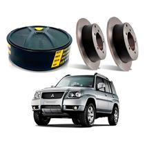 Disco Freio Traseiro Pajero Tr4 2.0 2003 A 2015