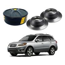 Disco Freio Traseiro Santa Fe 3.5 2010 A 2012