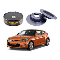 Disco Freio Traseiro Veloster 1.6 2011 A 2014