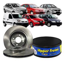 Disco Freio Ventilado Logan Megane R19 1995 À 2015