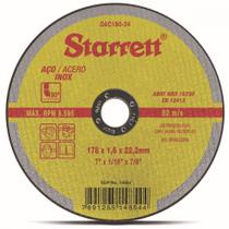 Disco Inox Starrett 7 X 1,6Mm X 7/8 Dac180-24 ./ Kit Com 12