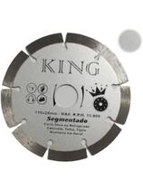 Disco King De Corte Segmentado 110x20mm Disco King De Corte Segmentado 110x20mm