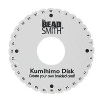 Disco Kumihimo Redondo Beadsmith 6' c/ Espuma Densa 3/8', 1 Disco, Ferramentas p/ Tranças Jóias - The Beadsmith