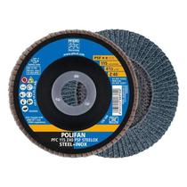 Disco Lamelar Flap PSF 115mm x 22mm GR40 Polifan Disco Lamelar Flap PSF 115mm x 22mm GR40 Polifan