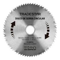 Disco Lamina Circular P/ Madeira 110x20mm Makita 72 Dentes Disco Lamina Circular P/ Madeira 110x20mm Makita 72 Dentes
