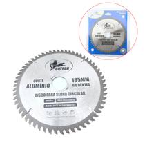 Disco Lâmina de Serra Circular Para Alumínio 60 Dentes 185mm - Guepar