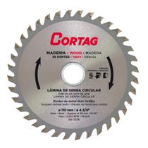 Disco Lâmina de Serra Vídea para Madeira 110mm 36 Dentes Cortag 60879