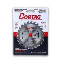 Disco Lâmina Para Serra Circular Cortag 110mm 24 Dentes Para Corte de Madeiras Original Profissional