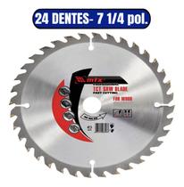 Disco Lamina Serra Circular Widea 185mm 7.1/4 X 24 Dentes