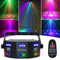Disco Light AMKI DJ Disco Lights 15 olhos RGB DMX512 Control