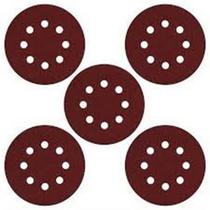 Disco lixa 125mm (05 ) 8furos p/lix excentrica 5 unid. gr150 mtx 738079 p150