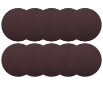 Disco Lixa 150 mm grão 80 10 peças lixadeira LCV 375 Vonder