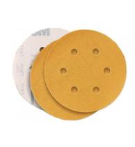 Disco Lixa 3M Hookit Ouro 216U P40 152mm 7 Furos