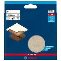 Disco Lixa Bosch Expert M480 125mm G100 5 Peças P/ Lixadeira