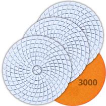 Disco Lixa Diamantada Grão 3000 Polir Mármore Granito 03 Un Disco Lixa Diamantada Grão 3000 Polir Mármore Granito 03 Un