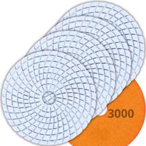 Disco Lixa Diamantada Grão 3000 Polir Mármore Granito 04 Un Disco Lixa Diamantada Grão 3000 Polir Mármore Granito 04 Un