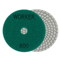 Disco lixa diamantado 100mm grao 800 - worker