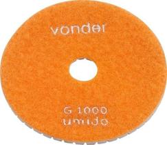 Disco Lixa Diamantado Para Marmore Umido 4&ampquot G1000 - Vonder