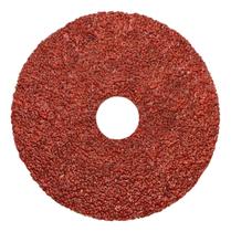 Disco lixa fibra vulcanizada alo disflex grão 36 115mm 4.1/2 kit 10 pç lixadeira esmerilhadeira aço ferro metal madeira