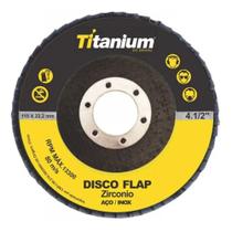 Disco lixa flap 115mm (4.1/2") gr 040 5446 - TITANIUM