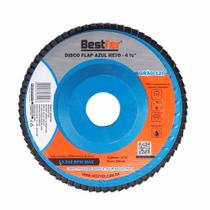 Disco Lixa Flap 4.1/2 GR. 120 Azul BFH2782 Bestfer Disco Lixa Flap 4.1/2 GR. 120 Azul BFH2782 Bestfer