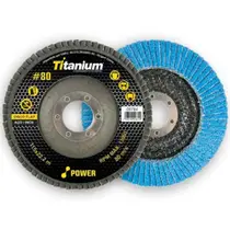 Disco Lixa Flap 4.1/2" Grão 80 Titanium 5794 Disco Lixa Flap 4.1/2" Grão 80 Titanium 5794