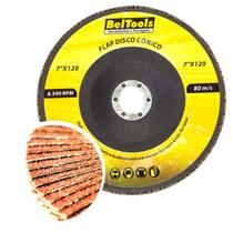 Disco Lixa Flap 7' Grão 120 Classic Basic Beltools