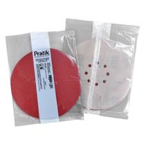 Disco Lixa Massa Pratik A230 - 225mm 8 Furos com tiras autocolantes G100 - Embalagem com 10 Unidades Disco Lixa Massa Pratik A230 - 225mm 8 Furos com tiras autocolantes G100 - Embalagem com 10 Unidades