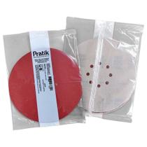 Disco Lixa Massa Pratik A230 - 225mm 8 Furos com tiras autocolantes G150 - Embalagem com 10 Unidades