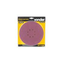 Disco lixa para lixadeira de teto grão 150 com 10 unid vonder Disco lixa para lixadeira de teto grão 150 com 10 unid vonder