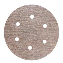 Disco Lixa Seco Norton A275 P320 152mm com 6 Furos Embalagem com 102 Unidades