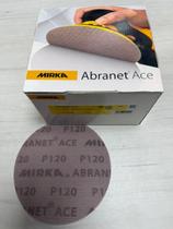 Disco Lixa Tela Mirka Abranet 150mm 50 Unidades Grão 120 Disco Lixa Tela Mirka Abranet 150mm 50 Unidades Grão 120