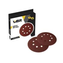 Disco Lixa WBR Grão 60 180mm 10 Peças
