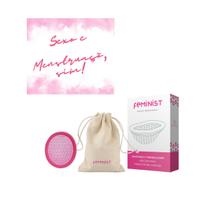 Disco Menstrual Ecológico Feminist 50ml Modelo B - A Sós
