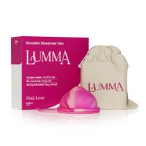 Disco menstrual Lumma tamanho M reutilizável em silicone à prova de vazamentos Disco menstrual Lumma tamanho M reutilizável em silicone à prova de vazamentos
