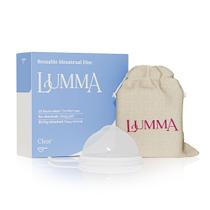 Disco menstrual Lumma tamanho médio em silicone à prova de vazamentos Disco menstrual Lumma tamanho médio em silicone à prova de vazamentos