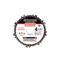 Disco Motosserra Para Esmerilhadeira 4.1/2'' 516,001 - ROCAST Disco Motosserra Para Esmerilhadeira 4.1/2'' 516,001 - ROCAST
